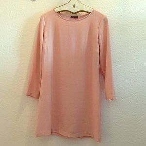 American Apparel blush dusty rose shift dress